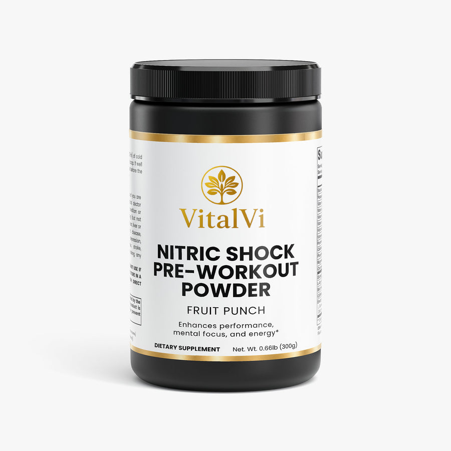 Nitric Shock Pre-Workout Powder (Fruit Punch)
