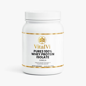 Pure3 100% Whey Protein Isolate (Vanilla)